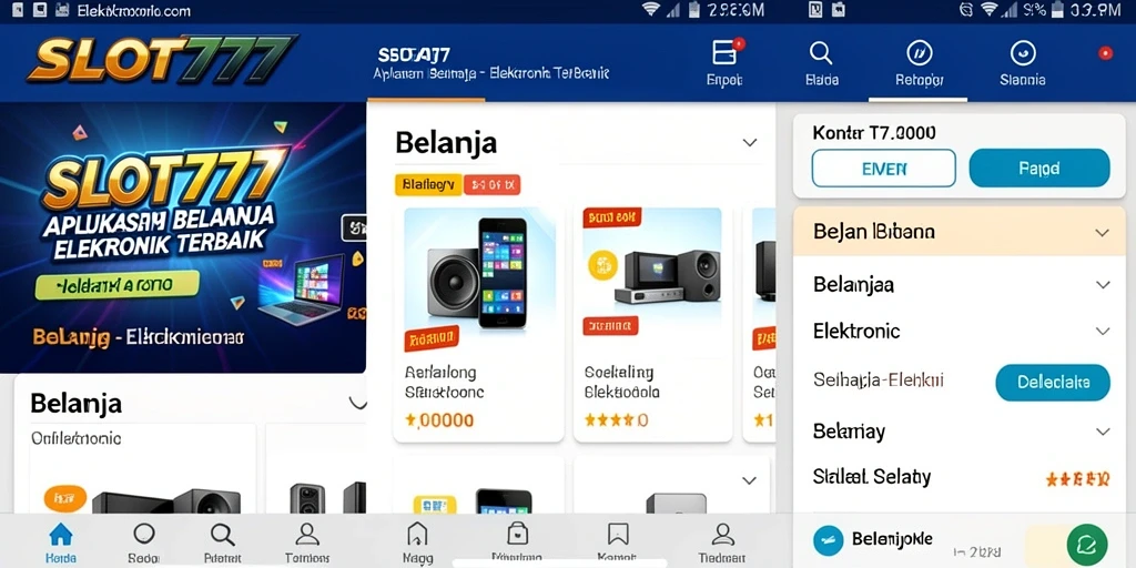 Tampilan antarmuka SLOT777 yang menarik dan mudah digunakan.