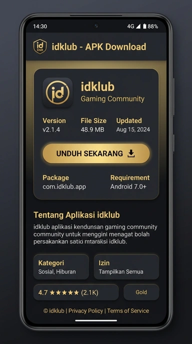 Unduh dan Instal APK idklub untuk Android